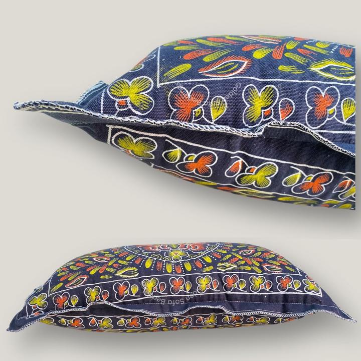 Golden Sofa Bedding GSB 100% Pure Kapok (Silk Cotton) Pillow 27 x 17 Inch, Ilavam Panju/Semal Cotton Pillow for Sleepin, Natural